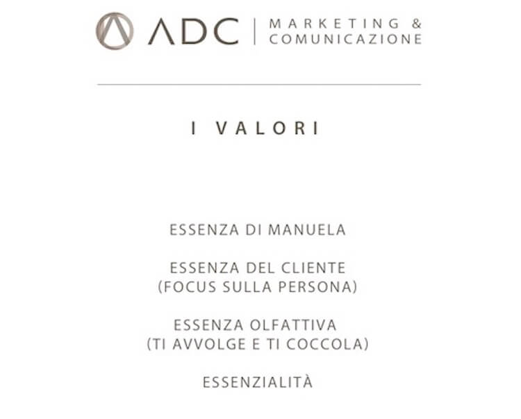 ADC Marketing e Comunicazione crea nomina e marchio aziendale per Essenza Estetica e Makeup.